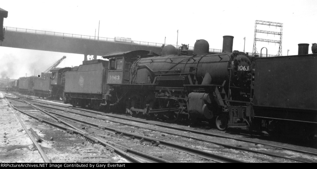 MILW 4-6-0 #1063 - MIlwaukee Road